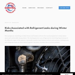 Risks Associated with Refrigerant Leaks during Winter Months