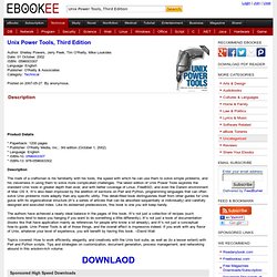 [share_ebook] Unix Power Tools, Third Edition