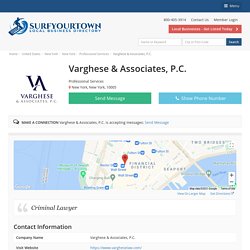 Varghese & Associates, P.C. - Professional Services