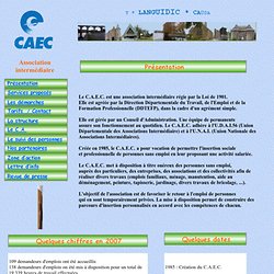 CAEC Comité Associatif d'Entraide aux Chômeurs