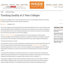 Community college association releases voluntary accountability measures