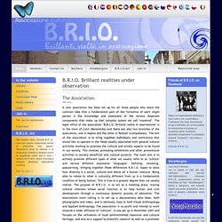 Association B.R.I.O. - Our Initiatives