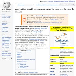 Association ouvrière des compagnons du devoir et du tour de France