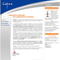 Copéa - Association nationale des coopératives d’activités