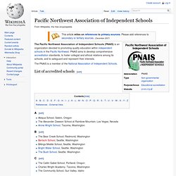Pacific Northwest Association of Independent Schools