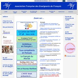 Association des profs de Français