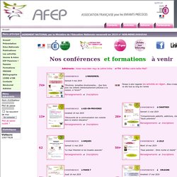 AFEP - Association Française pour les Enfants Précoces