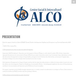 L'Association - Site du centre social & interculturel Alco !