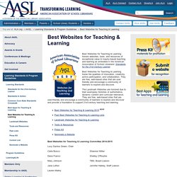 Best Websites for Teaching and Learning
