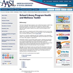 School Library Program Health and Wellness Toolkit (AASL)