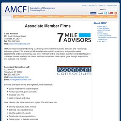 Association of Management Consulting Firms