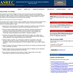 The Association for Religion, Economics and Culture (ASREC)