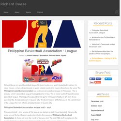 Philippine Basketball Association : League - richardbeesesports.com