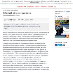 Internet et les croyances - Afis Science - Association française pour l’information scientifique