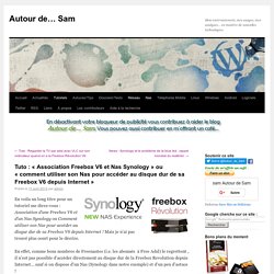 « Association Freebox V6 et Nas Synology » ou « comment utiliser son Nas pour accéder au disque dur de sa Freebox V6 depuis Internet »