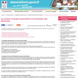 Le soutien à l’emploi associatif et à la formation des bénévoles