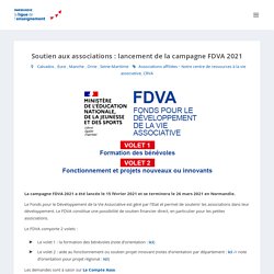 Soutien aux associations : lancement de la campagne FDVA 2021