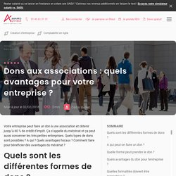 Dons aux associations : les avantages pour l'entreprise