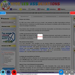 La Maison des Associations loi 1901 sur Internet depuis 1999 - Loi1901.com