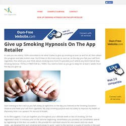assortedreasoni39 - Give up Smoking Hypnosis On The App Retailer