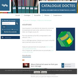 RESO-Assuétudes-Catalogue en ligne