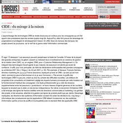 CRM : du mirage à la raison