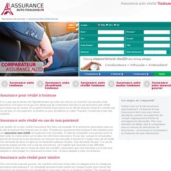 Assurance auto résilié à toulouse