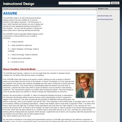 Assure - Instructional Design Model