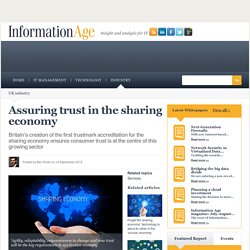 Assuring trust in the sharing economy