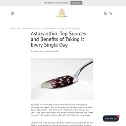 (1) Astaxanthin Sources and Benefits