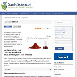 Astaxanthine : Analyse de ses propriétés et vertus santé