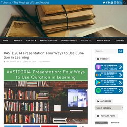 #ASTD2014 Presentation: Four Ways to Use Curation in Learning