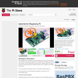 Asterisk for Raspberry Pi - IndieCity