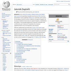 Asterisk (logiciel)