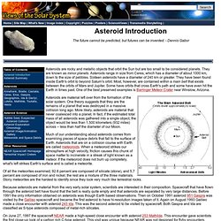 Asteroid Introduction