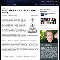 Astral Plane - A World Of Ethereal Being