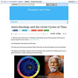 Astro-theology and the Great Cycles of Time