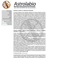 Astrolabio. Revista electrónica de Filosofía
