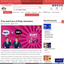 Who Should wear Ruby Gemstone? - Astrological Benefits of Wearing Original Ruby