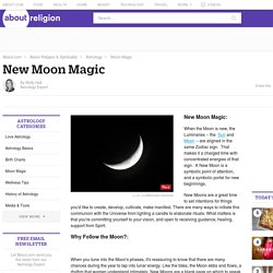 Astrological Energies of the New Moon