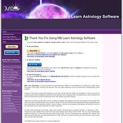 Learn Astrology, Learn Astrology for free, Learn Astrology softw