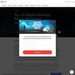 Top 10 Online Astrology Portals for Instant Consultation
