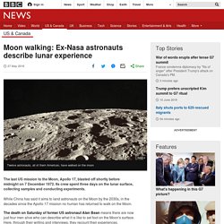 Moon walking: Ex-Nasa astronauts describe lunar experience