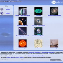 Astronomie et Mécanique Céleste