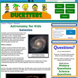 Astronomy for Kids: Galaxies