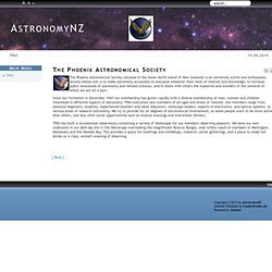 AstronomyNZ - The Phoenix Astronomical Society