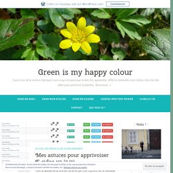 Mes astuces pour apprivoiser E-sidoc v2 (2/3) – Green is my happy colour