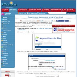 Enregistrer un document au format ePub - Word