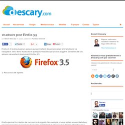10 astuces pour Firefox 3.5