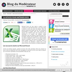 25 astuces pour maîtriser Excel